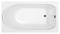 Aquanet West 130x70 см, акрил