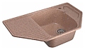 Mixline ML-GM24 (302) 48,5х78 см угловая с крылом, терракотовая