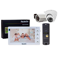 Комплект видеонаблюдения AHD 2Мп CosmoPlus-02B   2 камеры   домофон