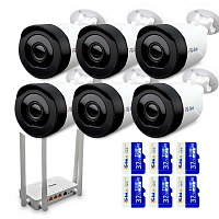 Комплект видеонаблюдения WIFI Ps-Link KIT-XMG306R-WIFI   3Мп   6 камер