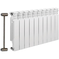 Радиатор отопления биметаллический Solur Prestige 10 секций (BMET10)