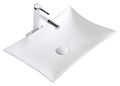 Mira MR-5003A 56х43 см, с отв. под смеситель, керамика