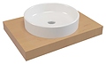 SEREL WASHBASIN 2025 46х46х10,5 см, фарфор, белая