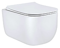 Vincea Form VT1-35 с ультратонким сиденьем soft-close, белый