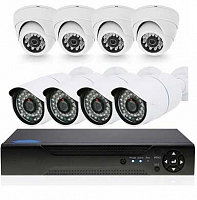 Комплект видеонаблюдения IP Ps-Link KIT-B208IP   2Мп   8 камер