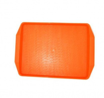 Поднос МАСТЕРГЛАСС 1732-16642х30 см, оранжевый