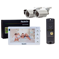 Комплект видеонаблюдения AHD 2Мп CosmoPlus-102C   2 камеры   домофон