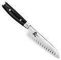 YAXELL Run Santoku YA36001G с углублениями на лезвии