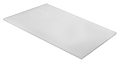 Luxstahl 400х300х8 мм белая, полипропилен