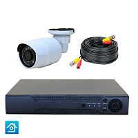 Комплект видеонаблюдения AHD 8Мп Ps-Link KIT-C801HD   1 камера