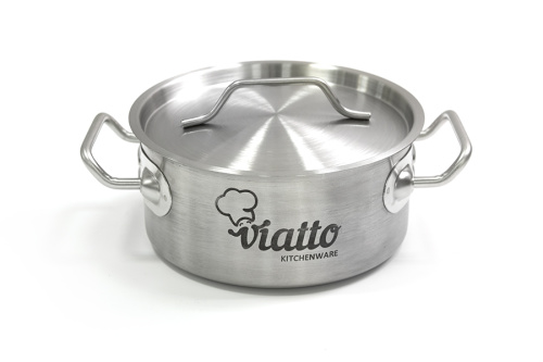 Кастрюля 2 л нерж. VIATTO 101613 Кастрюля 2 л нерж. VIATTO 101613
