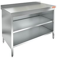 НСЗО-12/6Б стол закрытый с 3-х сторон с бортом (1200х600х850), HICOLD RUS