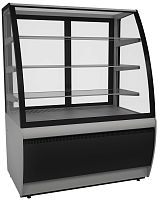 Витрина кондитерская Полюс K70 VV 1,3-1 9006-9005 (ВХСв-1,3д Carboma Люкс ТЕХНО)