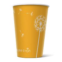 Стакан бумажный для горячих напитков ВЕНДИНГ Make a Wish 300 мл