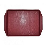 Поднос МАСТЕРГЛАСС 1732-50542х30 см, вишневый