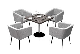 Стол "Стефания" + стулья "Капри" Стол "Стефания" + стулья "Капри"