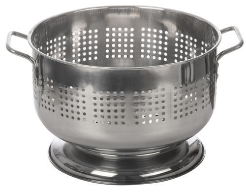 Дуршлаг на подставке 32 см Luxstahl кт055 Дуршлаг на подставке 32 см Luxstahl кт055
