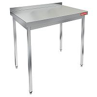 НСО-8/6Б-1 стол произв. пристенн. (столешница 1мм), HICOLD RUS