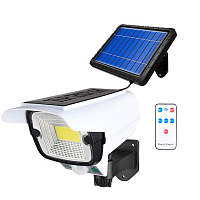 Муляж уличной видеокамеры YG-1591 прожектор с датчиком движения и внешней солнечной панелью Муляж уличной видеокамеры YG-1591 прожектор с датчиком движения и внешней солнечной панелью