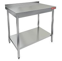 НСО-8/6БП стол произ. пристенн. с полкой, HICOLD RUS