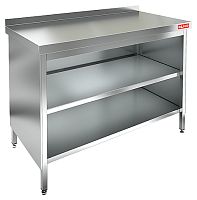 НСЗО-18/6Б стол закрытый с 3-х сторон, пристенный (1800х600х850), HICOLD RUS