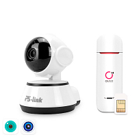 Комплект видеонаблюдения 4G Ps-Link KIT-XMA101-4G 1Мп 1 камера Комплект видеонаблюдения 4G Ps-Link KIT-XMA101-4G 1Мп 1 камера