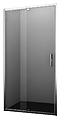 Wasserkraft Berkel 48P13 110х200 см, в нишу, распашная, серебристый профиль Wasserkraft Berkel 48P13 110х200 см, в нишу, распашная, серебристый профиль