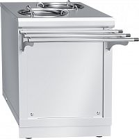 Прилавок для подогрева тарелок Abat ПТЭ-70Х-80, нерж.