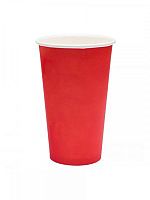 Стакан бумажный для горячих напитков RED 400мл