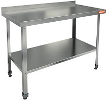 НСО-10/7БП ЭН стол произ.пристен. с полкой, HICOLD RUS