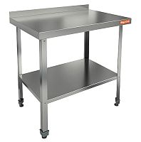 НСО-9/6БП ЭН стол произ.пристен. с полкой, HICOLD RUS