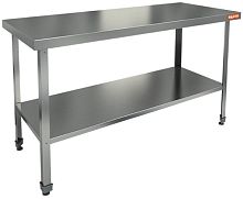 НСО-15/6П ЭЦ стол произ. с полкой (оцин.угол.), HICOLD RUS