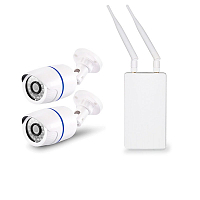 Комплект видеонаблюдения 4G Ps-Link KIT-C502-4G 5Мп 2 камеры Комплект видеонаблюдения 4G Ps-Link KIT-C502-4G 5Мп 2 камеры