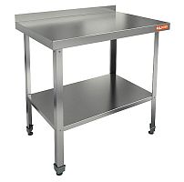 НСО-10/6БП ЭН стол произ.пристен. с полкой, HICOLD RUS