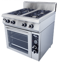 Плита газовая Гриль-мастер Ф4ПДГ/800(г)