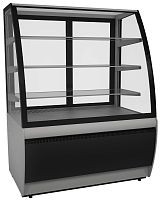 Витрина кондитерская Полюс K70 VV 0,9-1 9006-9005 (ВХСв-0,9д Carboma Люкс ТЕХНО)
