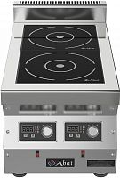 Плита индукционная  Abat КИП-27Н-5,0, настол., 2-х конфороч.