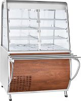 Прилавок-витрина холодильный Abat ПВВ(Н)70Т-С-НШ кашированный