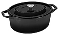 Swiss Diamond PC1329CBK (29 см) чугунная овальная черная Swiss Diamond PC1329CBK (29 см) чугунная овальная черная