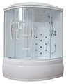 Royal Bath RB170ALP-T-R 170х100х225 см, прозрачное, белый профиль, правая Royal Bath RB170ALP-T-R 170х100х225 см, прозрачное, белый профиль, правая