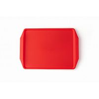 Поднос МАСТЕРГЛАСС 1732-16342х30 см, красный