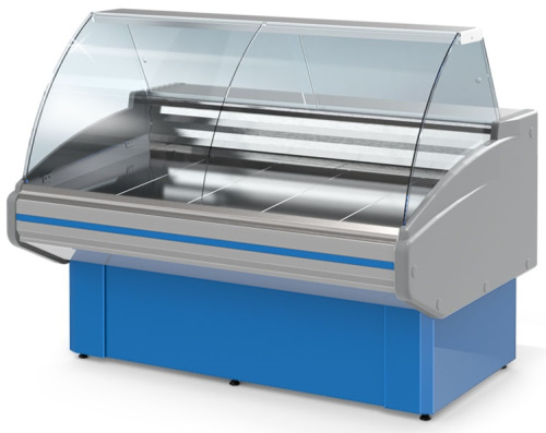 Витрина среднетемпературная Гольфстрим Двина CS 150 ВС голуб. Витрина среднетемпературная Гольфстрим Двина CS 150 ВС голуб.