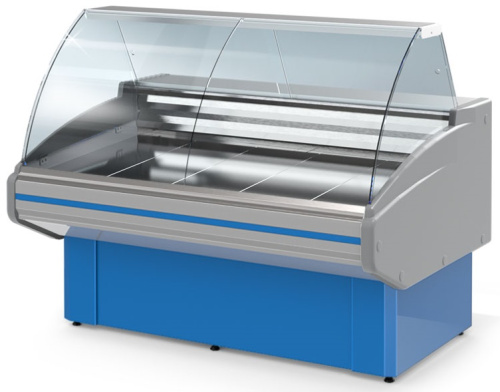 Витрина среднетемпературная Гольфстрим Двина CS 240 ВС голуб. Витрина среднетемпературная Гольфстрим Двина CS 240 ВС голуб.
