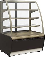 Витрина кондитерская Полюс K70 VV 0,9-1 0102-0109 (ВХСв-0,9д Carboma Люкс)