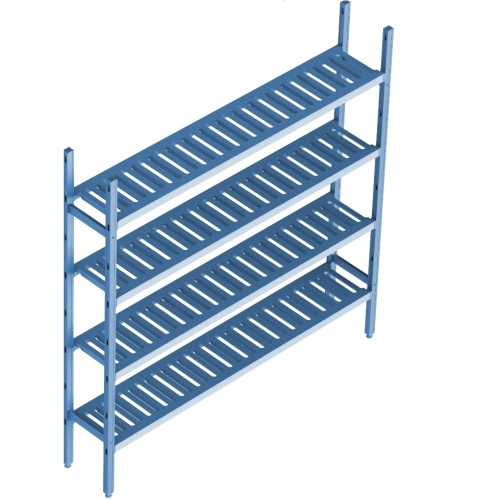 Стеллаж модульный Полаир 16AL.4PP50.12B