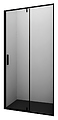 Wasserkraft Elbe 74P04 90х200 см, в нишу, распашная, черный профиль Wasserkraft Elbe 74P04 90х200 см, в нишу, распашная, черный профиль
