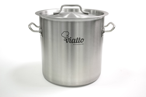 Кастрюля 12 л нерж VIATTO 101302 Кастрюля 12 л нерж VIATTO 101302