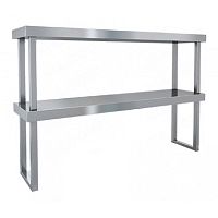 НПСТ2-14/4 (H=800мм) полка настольная двойная, HICOLD RUS