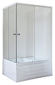 Royal Bath RB 8100BP-T-R 100х80х200 см, прозрачное, белый профиль, правый Royal Bath RB 8100BP-T-R 100х80х200 см, прозрачное, белый профиль, правый
