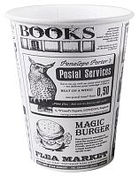 Стакан бумажный для горячих напитков Magic News 300мл белый